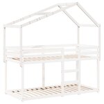 vidaXL Toit de lit pour enfants 213x95 5x144 5 cm bois de pin massif