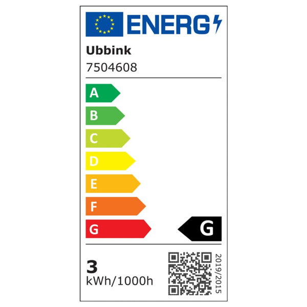 Étiquette énergétique