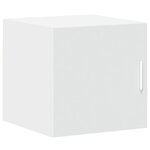 vidaXL Armoire murale blanc 40x42 5x40 cm bois d'ingénierie