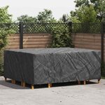 vidaXL Housse pour mobilier d'extérieur Noir 250 x 210 x 90 cm 420D