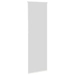 vidaXL Store enrouleur occultant blanc cassé 80x210cm largeur du tissu