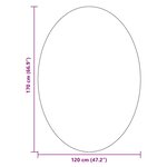 vidaXL Tapis HUARTE Vert forêt 120 x 170 cm Polyester