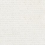 vidaXL Voile d'ombrage 160 g/m² Blanc 5x5 m PEHD