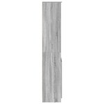 vidaXL Buffet haut sonoma gris 70x35x180 cm bois d'ingénierie