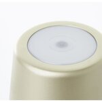 Lampe à poser d'extérieur Kaami rechargeable - Or mat - LED - 2W 310lm 3000K  USB