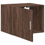 vidaXL Armoire murale chêne marron 50x42 5x40 cm bois d'ingénierie
