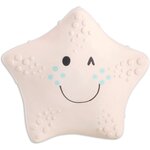 Vedes 40822879 - Spiel Maus Baby Anneau de jeu et de dentition en caoutchouc en forme d'étoile