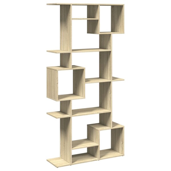 vidaXL Bibliothèque chêne sonoma 92x29x188 cm bois d'ingénierie