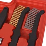 vidaXL Kit d'outils d'entretien et d'assemblage de frein 15 pcs