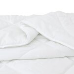 vidaXL Couettes & Duvets Blanc 140 x 200 cm Microfibre