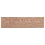 vidaXL Coureur de Tapis MARSA Jaune 80 x 300 cm Polyester et PVC