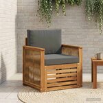 vidaXL Sofa de milieu extérieur Naturel
