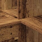 vidaXL Bureau d'angle Bois Ancien 101 5 x 149 5 x 149 5 cm