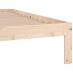 vidaXL Cadre de lit sans matelas 90x190 cm