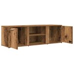 vidaXL Meuble TV vieux bois 120x34x37 cm bois d'ingénierie