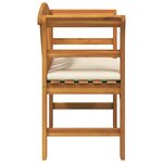 vidaXL banc Finition à l'huile naturelle 68 5 x 46 x 82 5 cm