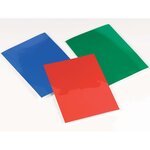 Gbc ensemble de couvertures de reliure higloss a4 rouge