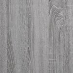 vidaXL Table d'appoint Sonoma gris 40x30x75 cm Bois d'ingénierie