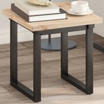 vidaXL Dessus de table 40x40x2 5 cm carré bois de pin massif