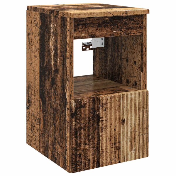 vidaXL Armoire de salle de bain Bois ancien 30 x 41 x 50 cm