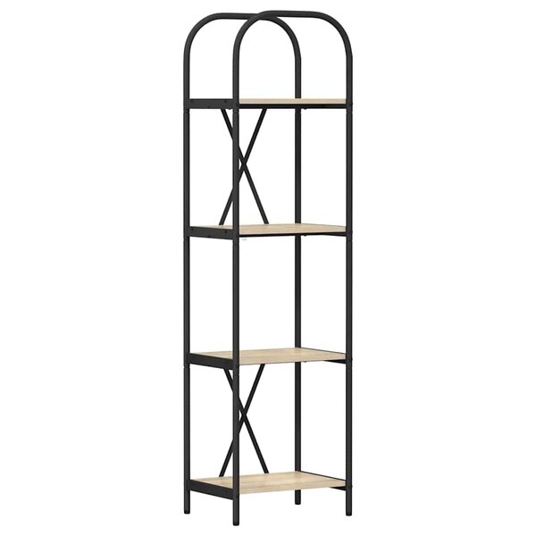 vidaXL Étagère Chêne Sonoma 40 x 30 x 146 cm Bois d'ingénierie