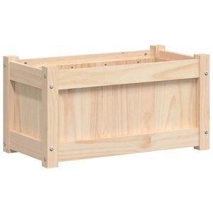 vidaXL Jardinière d'extérieur 60x31x31 cm bois de pin massif
