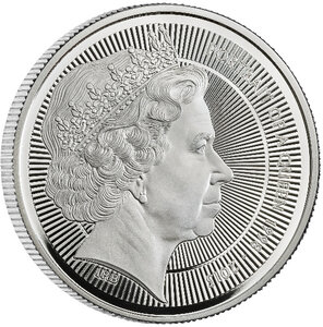 Monnaie QUEEN EFFIGY IV Elizabeth II Portraits of a Queen 1 Oz Platine 100 Pounds United Kingdom 2026 (PRÉCOMMANDE)