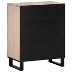 vidaXL Buffet 60x34x75 cm bois de manguier massif