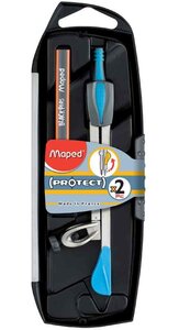 Coffret compas Protect Origin 130 mm pour crayon MAPED