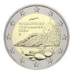 2 euros commémorative Allemagne 2024 - Mecklembourg.