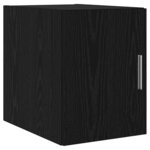 vidaXL Meuble mural Chêne noir 30 x 42 5 x 40 cm Bois d'ingénierie