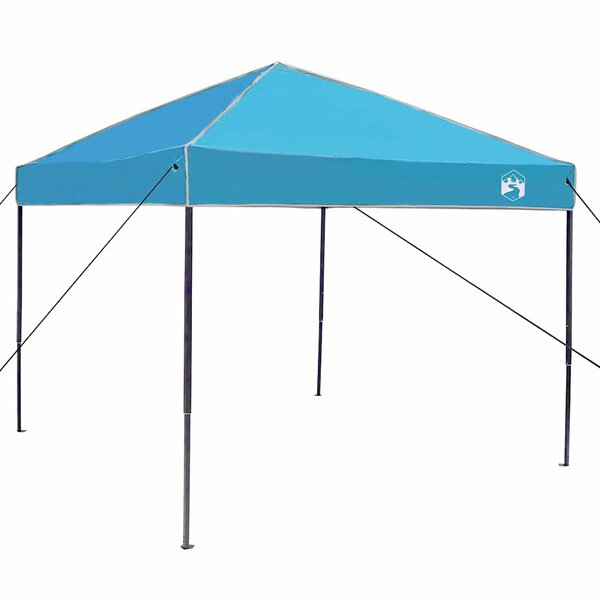 vidaXL Tente à auvent pop-up Bleu 250 x 250 cm tissu
