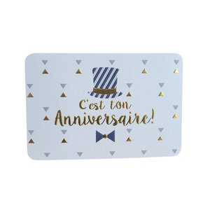 Carte De Voeux - Anniversaire - C'est Ton Anniversaire !