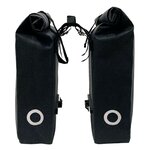 Willex Sacoches de vélo imperméables 34 L noir
