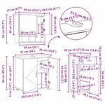 vidaXL Ensemble de mobilier de salle de bain 3 Pièces Blanc brillant