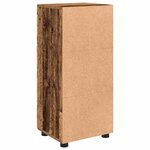 vidaXL Cabinet de salle de bain Bois ancien 37 x 31.5 x 82 cm