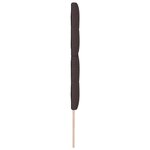 vidaXL Tête de lit avec tête de lit Marron foncé 200 cm tissu