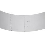 vidaXL Clôture de pelouse 10 Pièces Acier galvanisé 100x20 cm