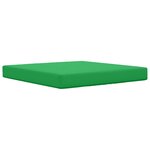 vidaXL Coussin de canapé d'extérieur 2 Pièces Vert Polyester