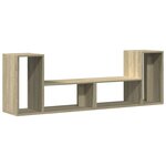 vidaXL Meubles TV 2 Pièces chêne sonoma 75x30x50 cm bois d'ingénierie
