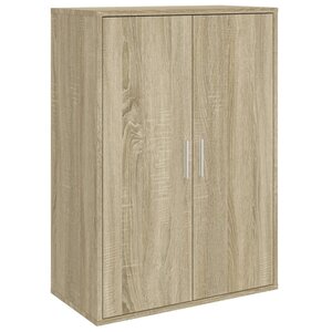 vidaXL Buffet chêne sonoma 60x31x84 cm bois d'ingénierie