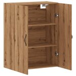 vidaXL Armoire murale chêne artisanal 69 5x34x90 cm bois d'ingénierie
