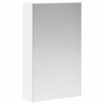 vidaXL Armoire Miroir de Salle de Bain Blanc 30 x 10 5 x 50 cm