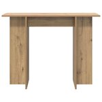 vidaXL Table console Chêne artisanal 100 x 30 x 75 cm