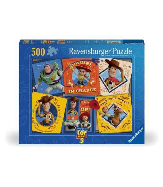 Puzzle 500 pieces En selle. Toy story