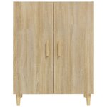 vidaXL Buffet Chêne sonoma 70x34x90 cm Bois d'ingénierie