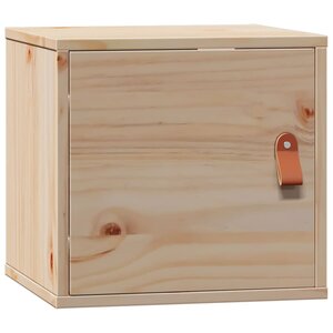 vidaXL Armoire murale 31 5x30x30 cm Bois massif Pin