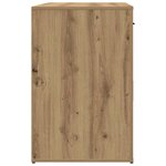 vidaXL Bureau chêne artisanal 100x49x75 cm bois d'ingénierie