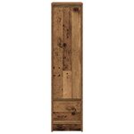 vidaXL Buffet haut 29 5x34x119 5 cm vieux bois bois d'ingénierie