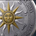 CALLIOPE The Nine Muses 2 Once Argent Monnaie 2000 Francs Cameroon 2024